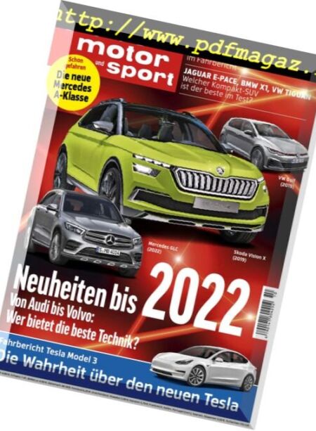 Auto Motor und Sport – 26 April 2018 Cover
