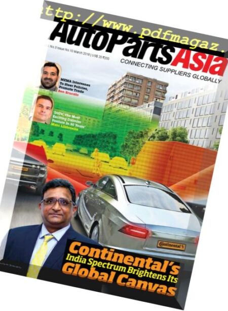 Auto Parts Asia – March 2018 Cover