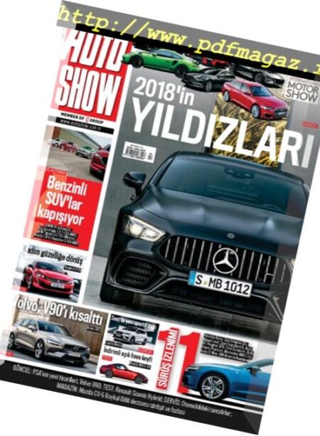 Auto Show Turkey – Nisan 2018 Cover