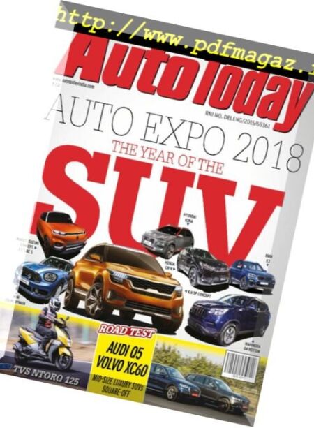 Auto Today – March 2018 Cover