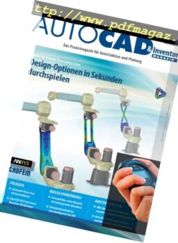 Autocad & Inventor Magazin – April 2018