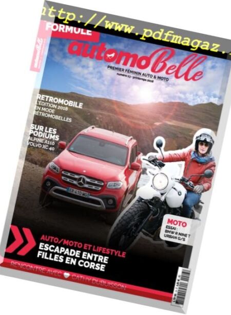 AutoMoBelle – avril 2018 Cover