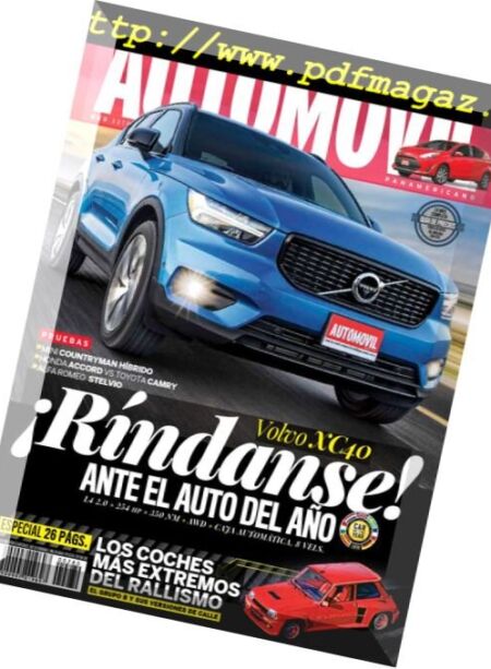 Automovil Panamericano – mayo 2018 Cover