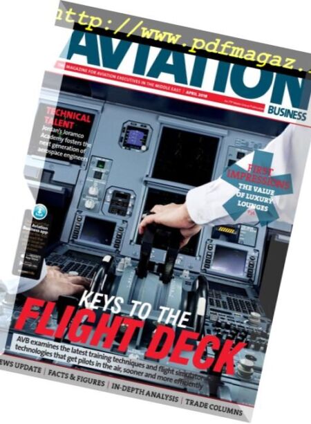 Aviation Business – April 2018 Cover