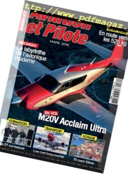 Aviation et Pilote – Mars 2018