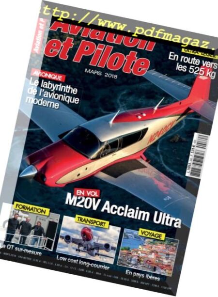 Aviation et Pilote – Mars 2018 Cover