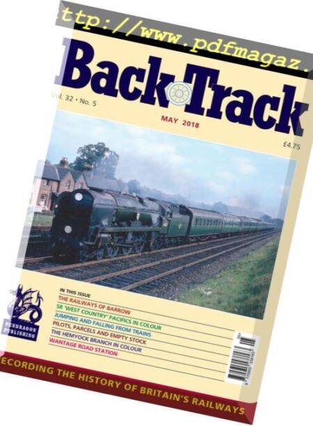 Backtrack – May 2018 Cover