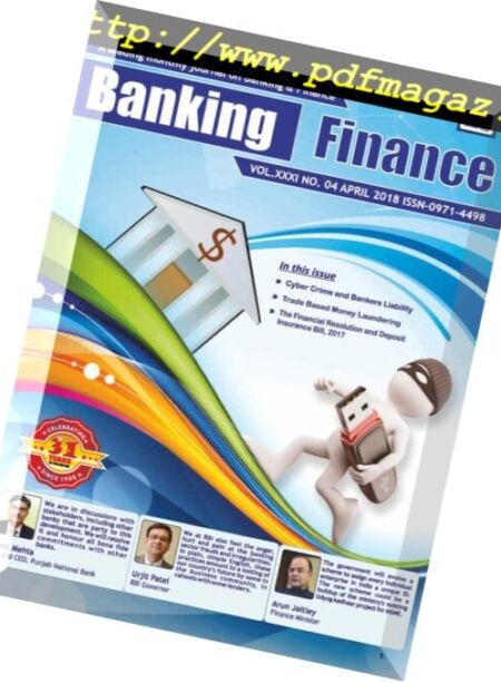 Banking Finance – April 2018 Cover