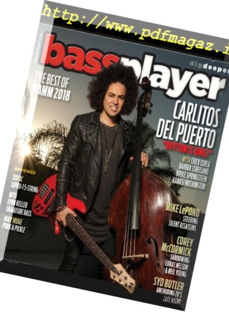 Bass Player – April 2018 Cover