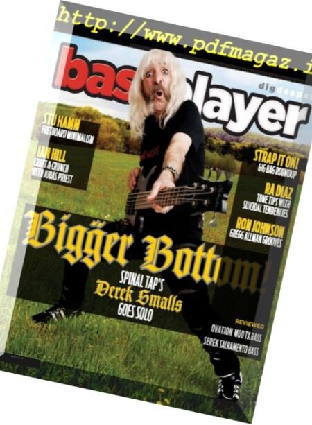 Bass Player – May 2018 Cover
