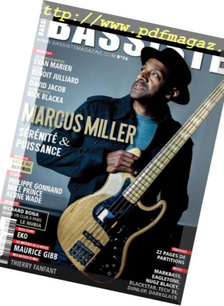 Bassiste Magazine – juin-juillet 2018 Cover