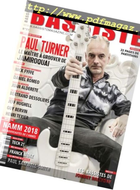 Bassiste Magazine – mars-avril 2018 Cover