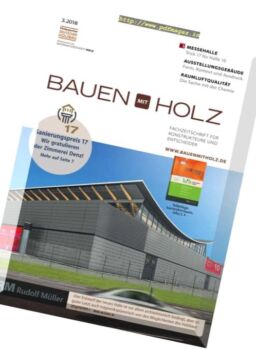 Bauen mit Holz – Nr.3 2018