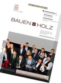 Bauen mit Holz – Nr.4, 2018