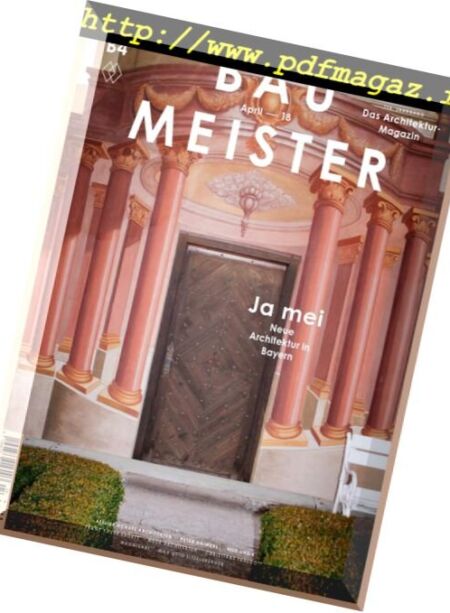 Baumeister – April 2018 Cover