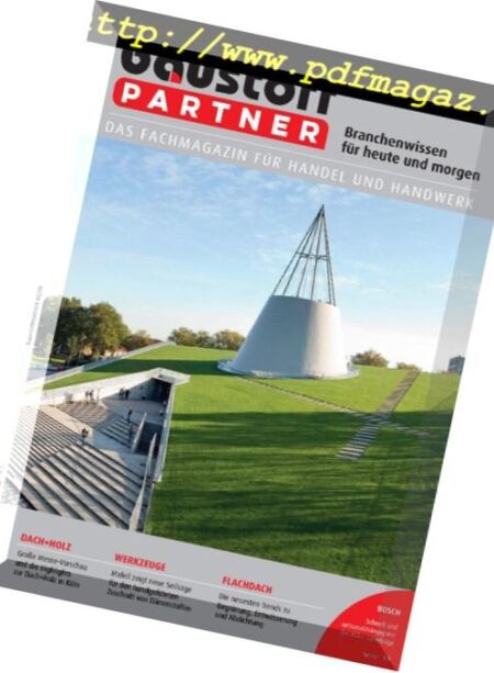 Baustoff Partner – Februar 2018 Cover