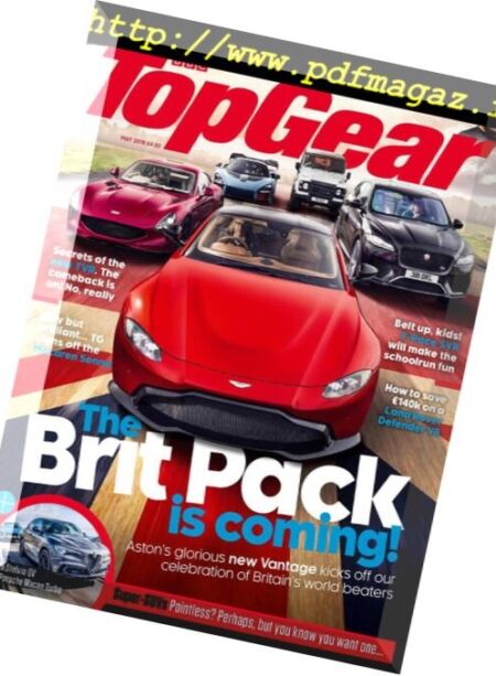 BBC Top Gear UK – May 2018 Cover