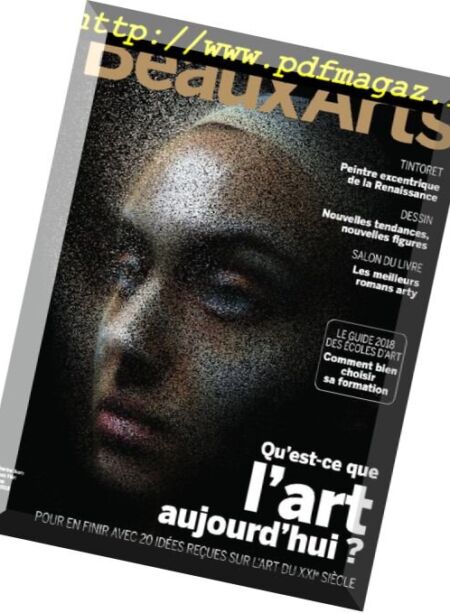 Beaux Arts – avril 2018 Cover