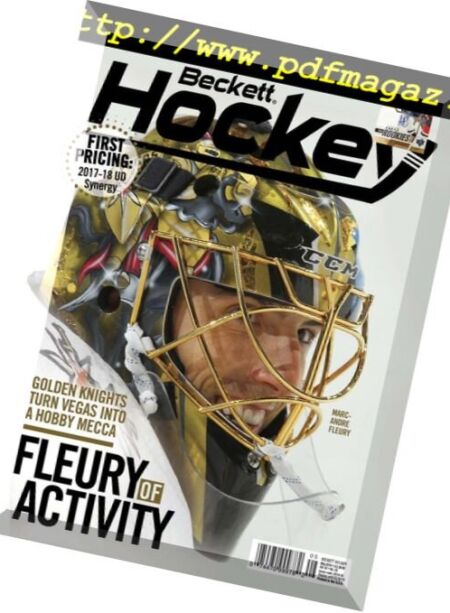 Beckett Hockey – May 2018 Cover