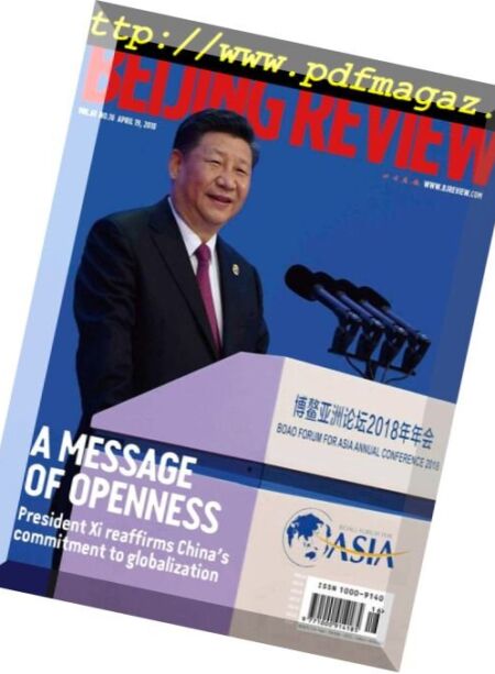 Beijing Review – 19 April 2018 Cover