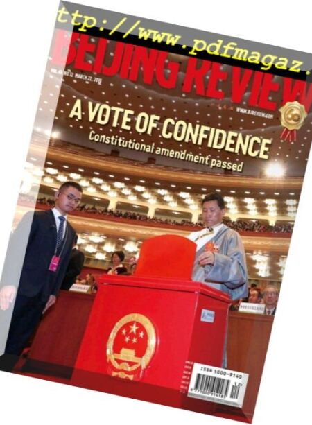 Beijing Review – 22 March 2018 Cover