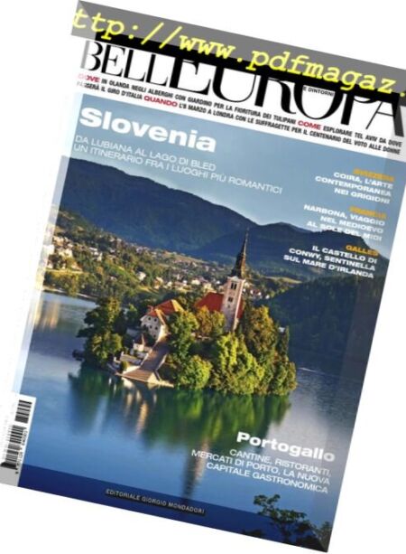 Bell’Europa – Marzo 2018 Cover