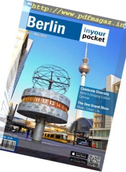 Berlin In Your Pocket – April-May 2018