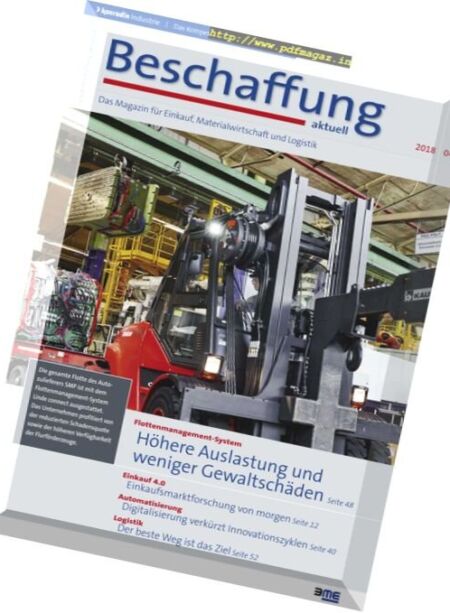 Beschaffung Aktuell – Nr.4, 2018 Cover