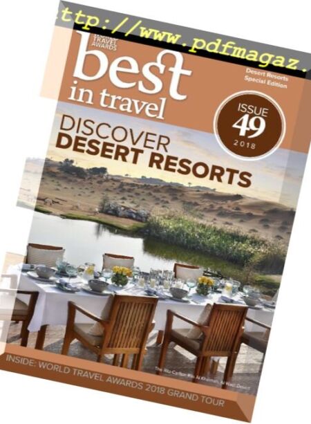 Best In Travel Magazine – Issue 49, 2018 Cover