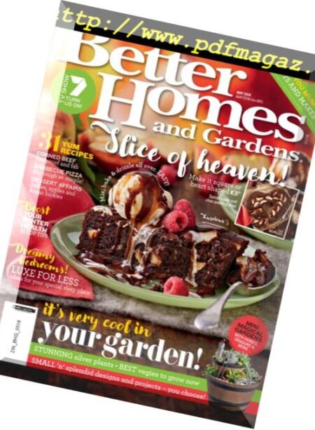 Better Homes and Gardens Australia – May 2018 Cover
