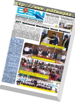 Bhandarkar Shipping News – April 02, 2018