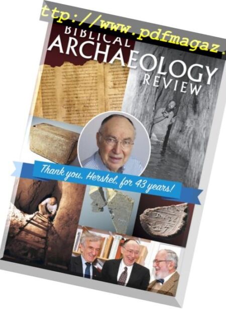 Biblical Archaeology Review – March-June 2018 Cover