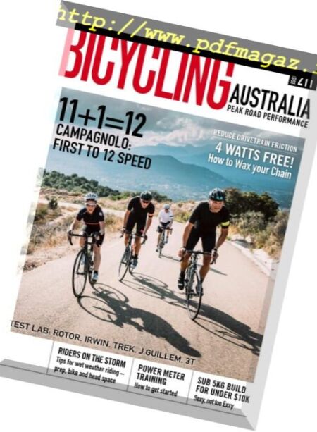 Bicycling Australia – May-June 2018 Cover