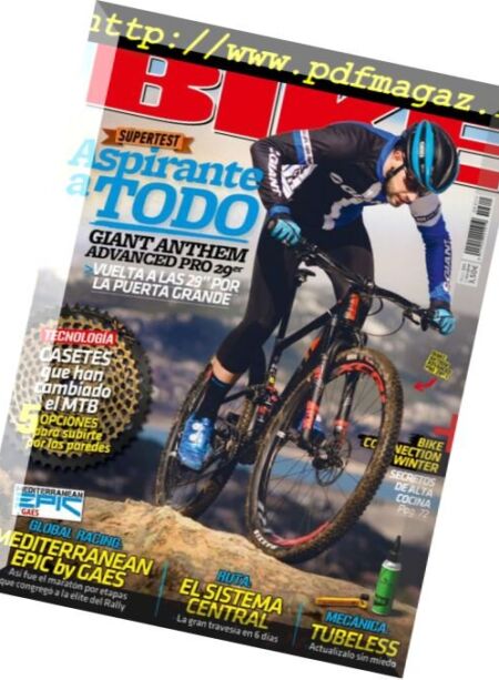 Bike Espana – marzo 2018 Cover