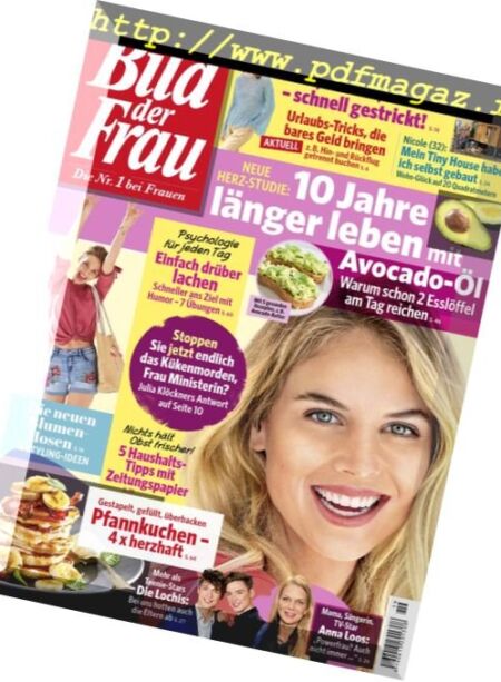 Bild der Frau – 4 Mai 2018 Cover
