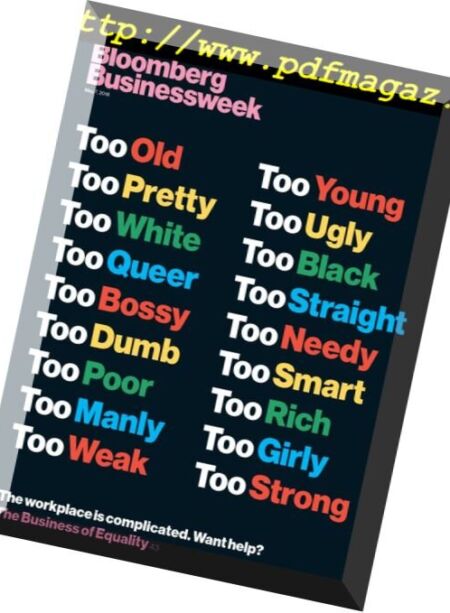 Bloomberg Businessweek USA – May 07, 2018 Cover