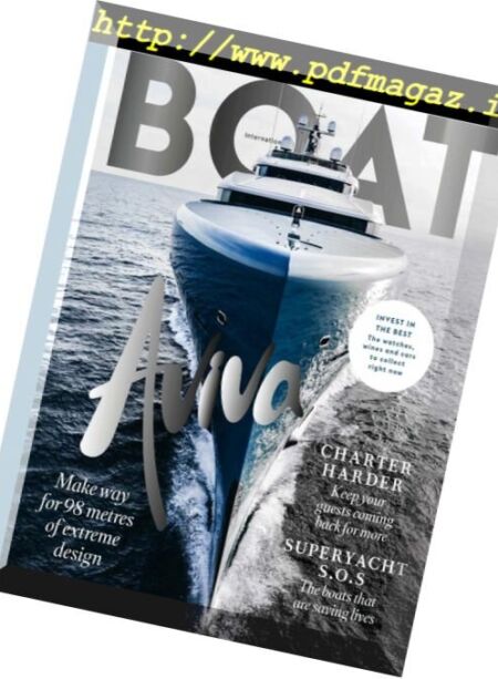 Boat International – April 2018 Cover