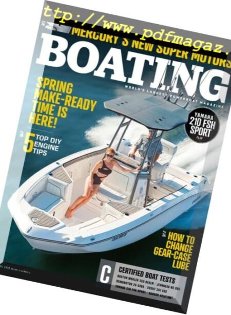 Boating – April 2018 Cover
