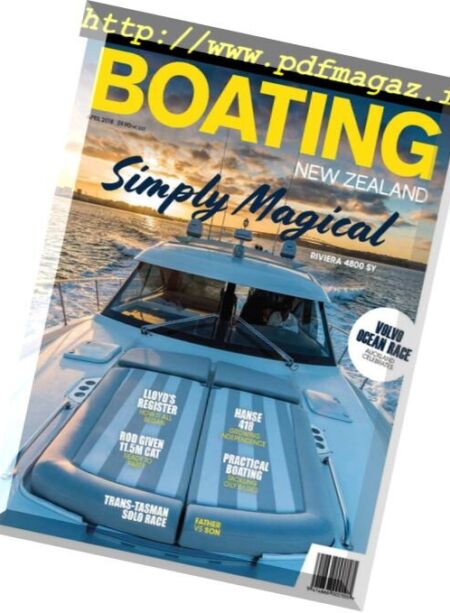 Boating New Zealand – April 2018 Cover