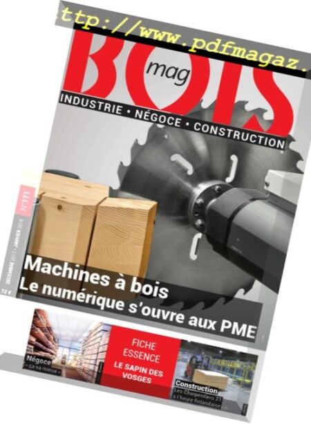 BOISmag – decembre 2017 Cover