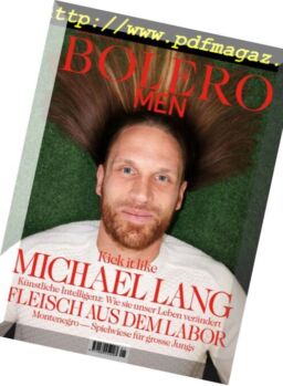 Bolero Men – Fruhling-Sommer 2018