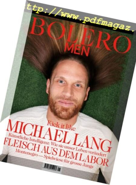 Bolero Men – Fruhling-Sommer 2018 Cover