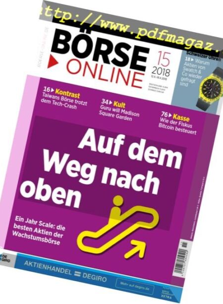 Borse Online – 12 April 2018 Cover