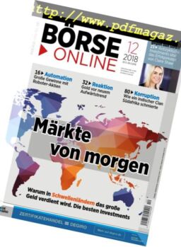 Borse Online – 22 Marz 2018
