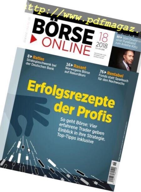 Borse Online – 3 Mai 2018 Cover