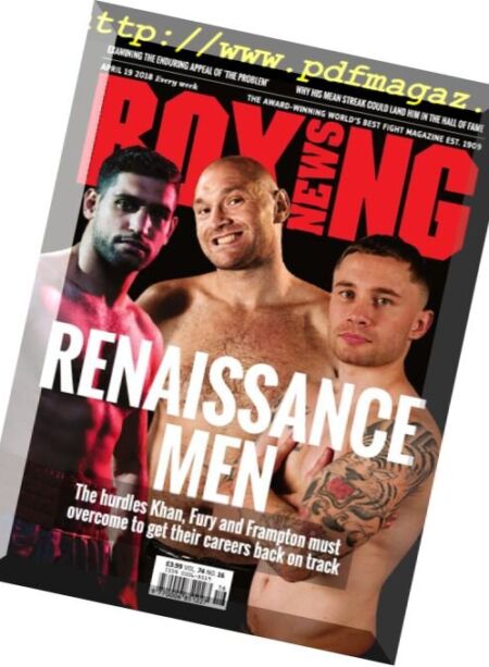 Boxing News – 19 April 2018 Cover