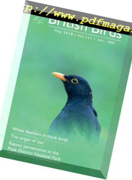 British Birds – May 2018 Cover