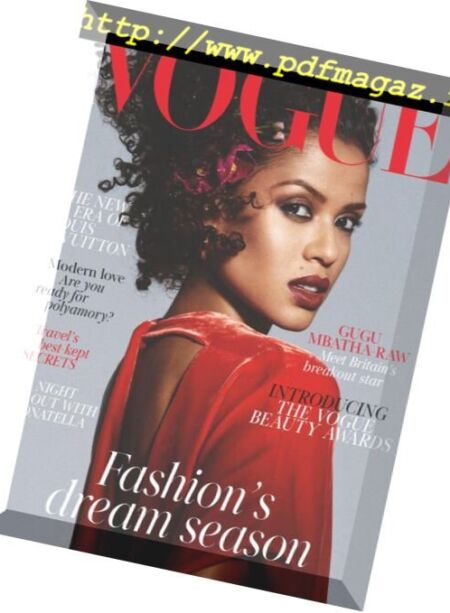 British Vogue – April 2018 Cover