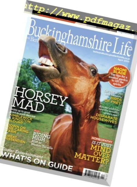 Buckinghamshire Life – April 2018 Cover
