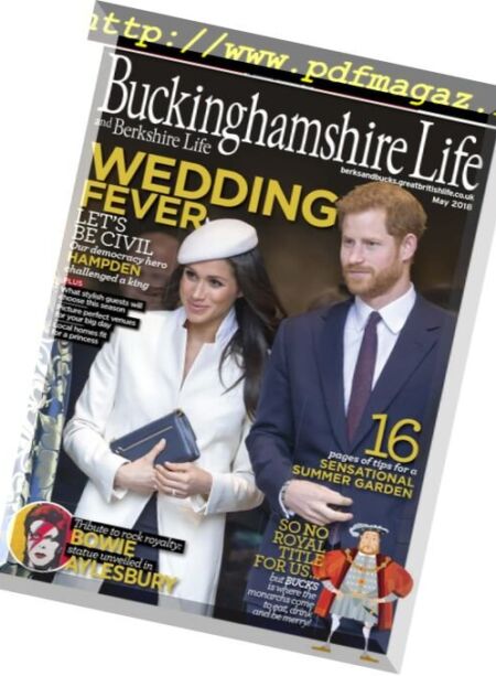 Buckinghamshire Life – May 2018 Cover